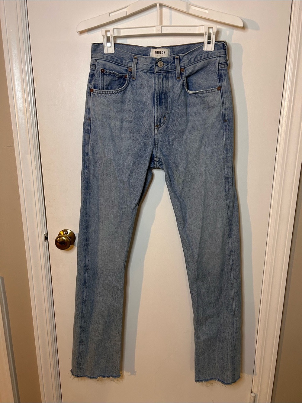 AGOLDE CHERIE JEANS IN MERIT SIZE 26 - Picture 2 of 6